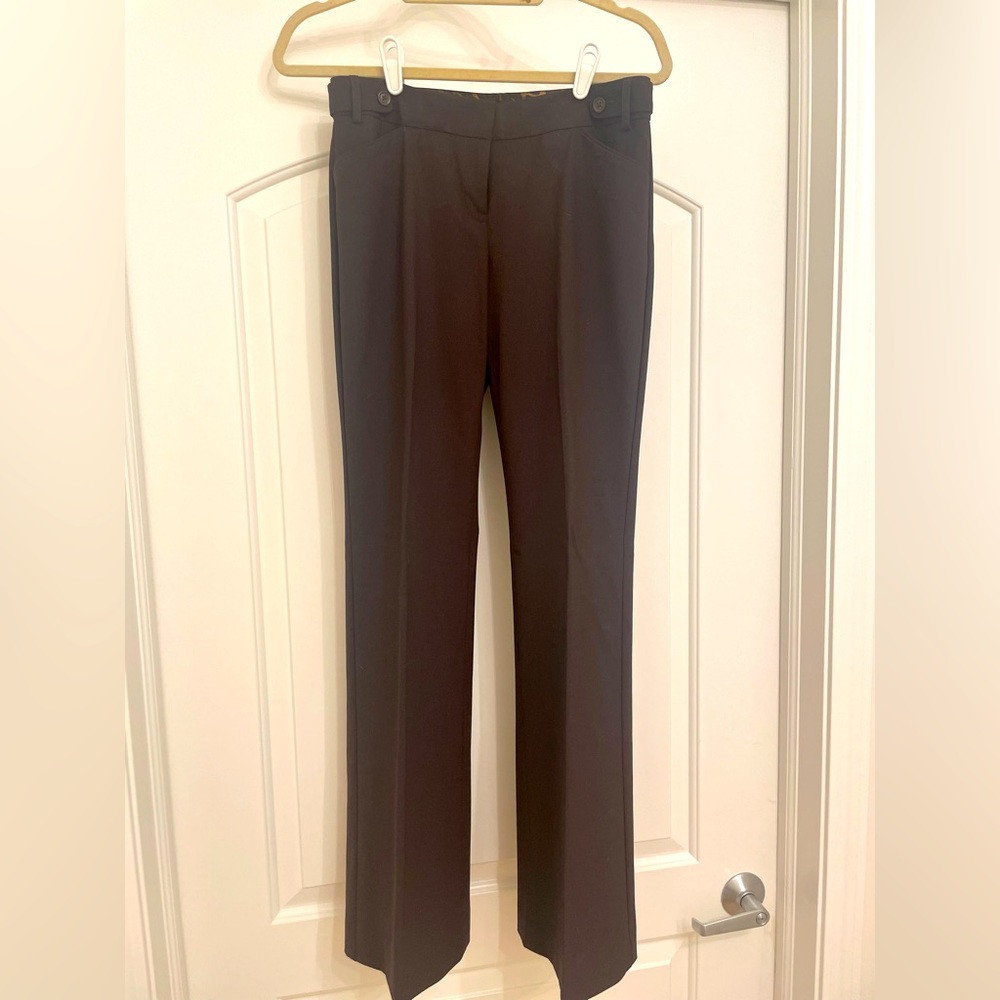 Chocolate brown dress pants, size 2